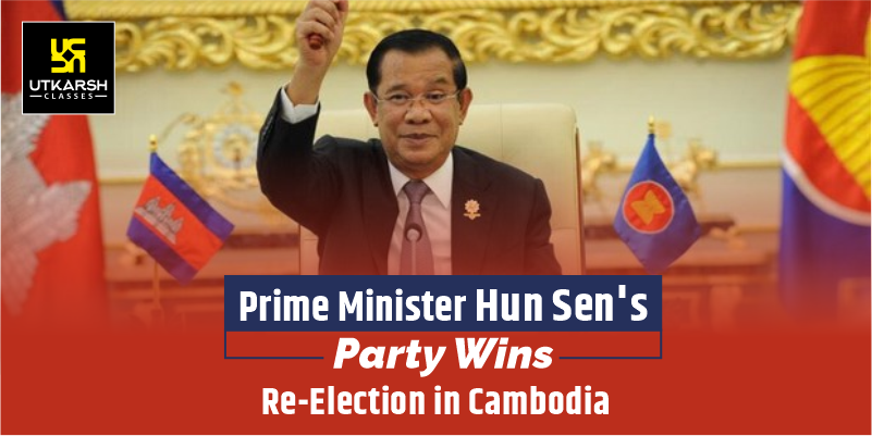Prime Minister Hun Sen's party wins re-election in Cambodia