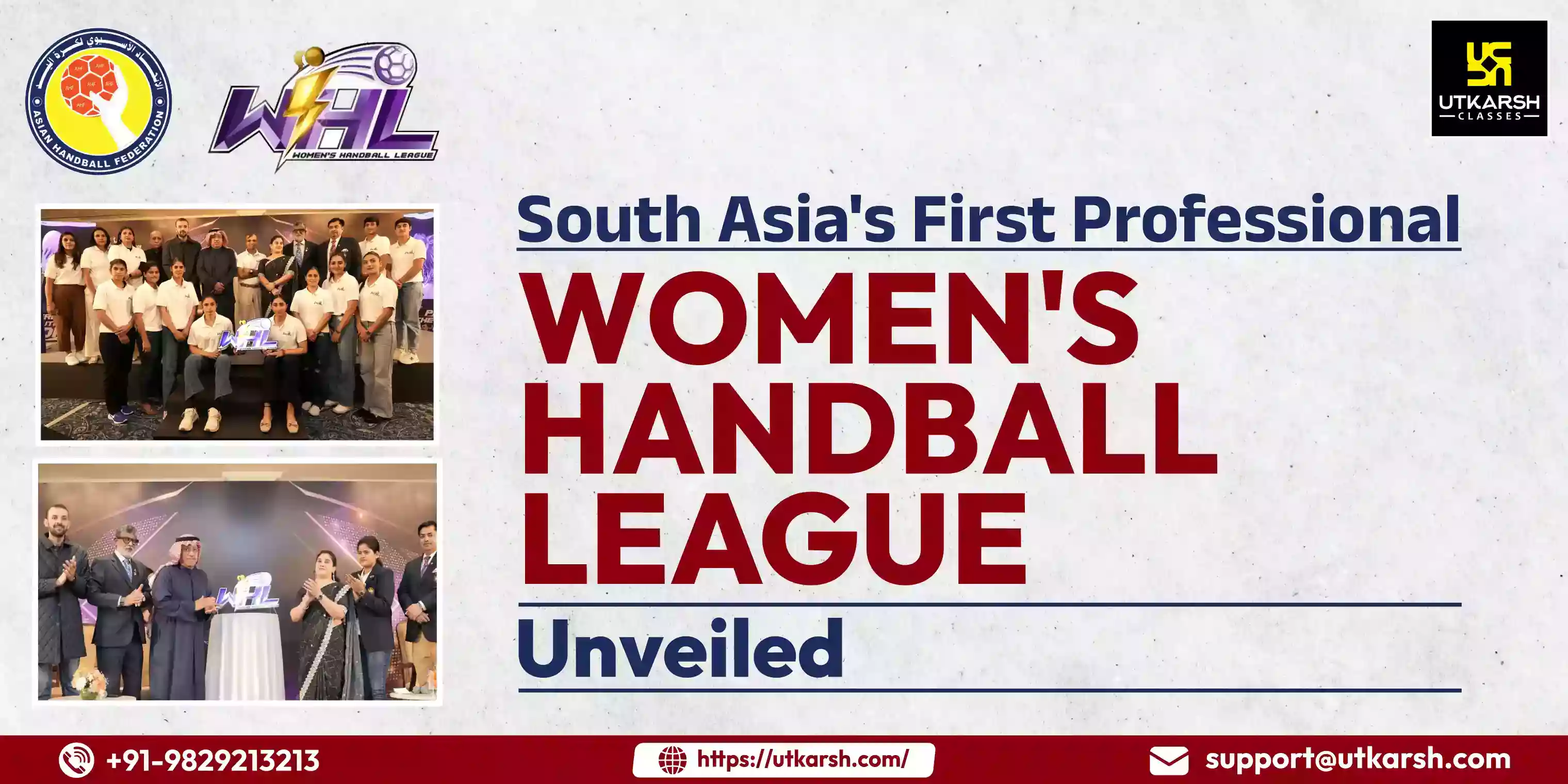 South Asia's 1st Professional Women's Handball League Unveiled in India