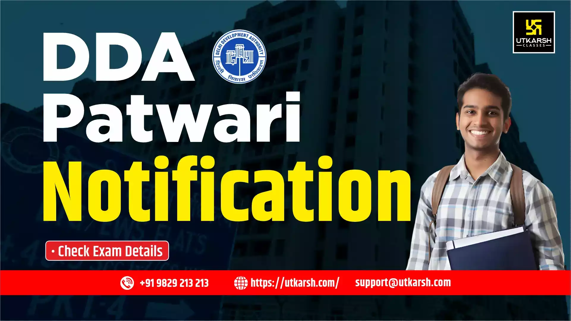 DDA Patwari Recruitment 2025: Check Exam Details