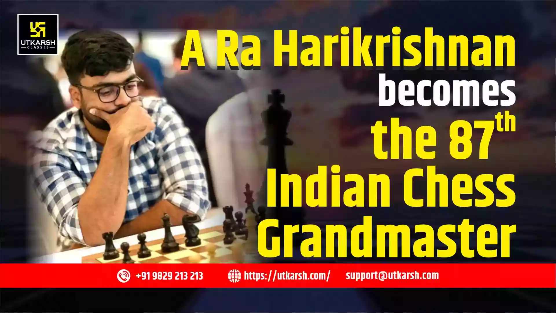 A Ra Harikrishnan becomes the 87th Indian Chess Grandmaster