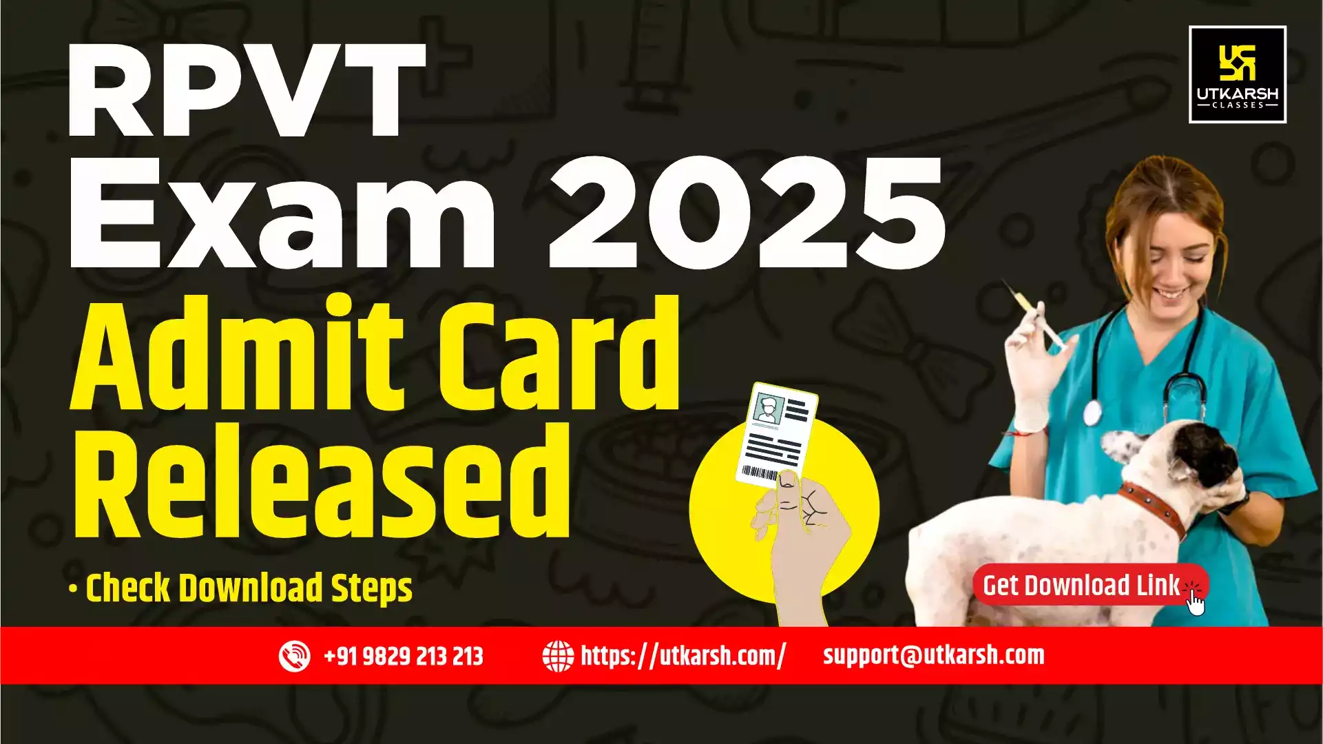 RPVT Admit Card 2025 Out: Get Admit Card Download  Link