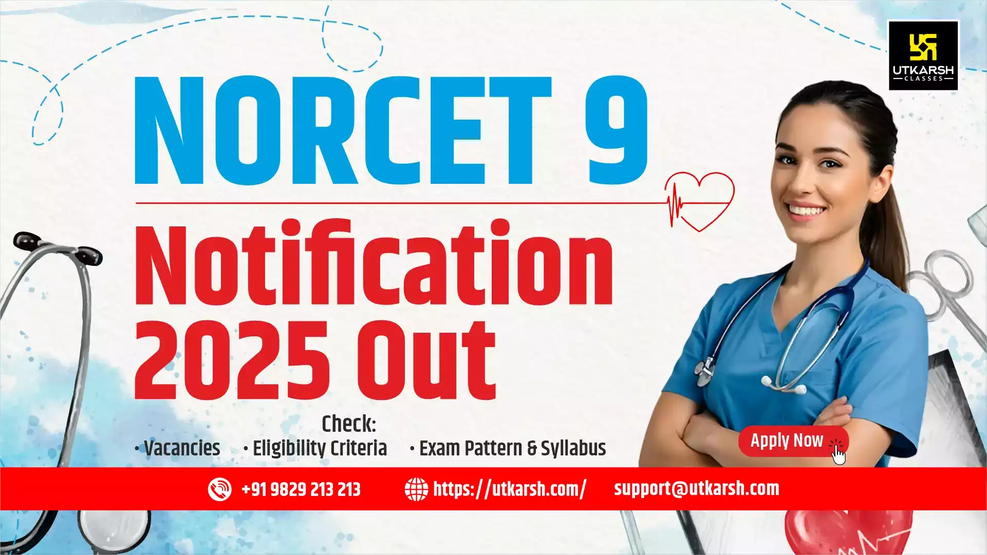 AIIMS NORCET 9 Notification 2025 (Out): Apply Online For 3500 Posts