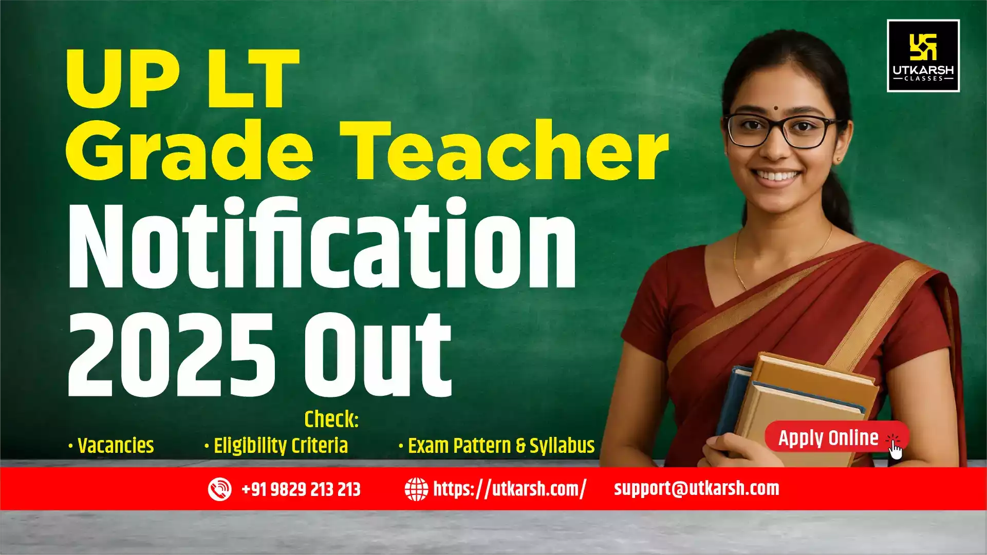 UP LT Grade Teacher Notification 2025: Get Exam Details For 7466 Posts