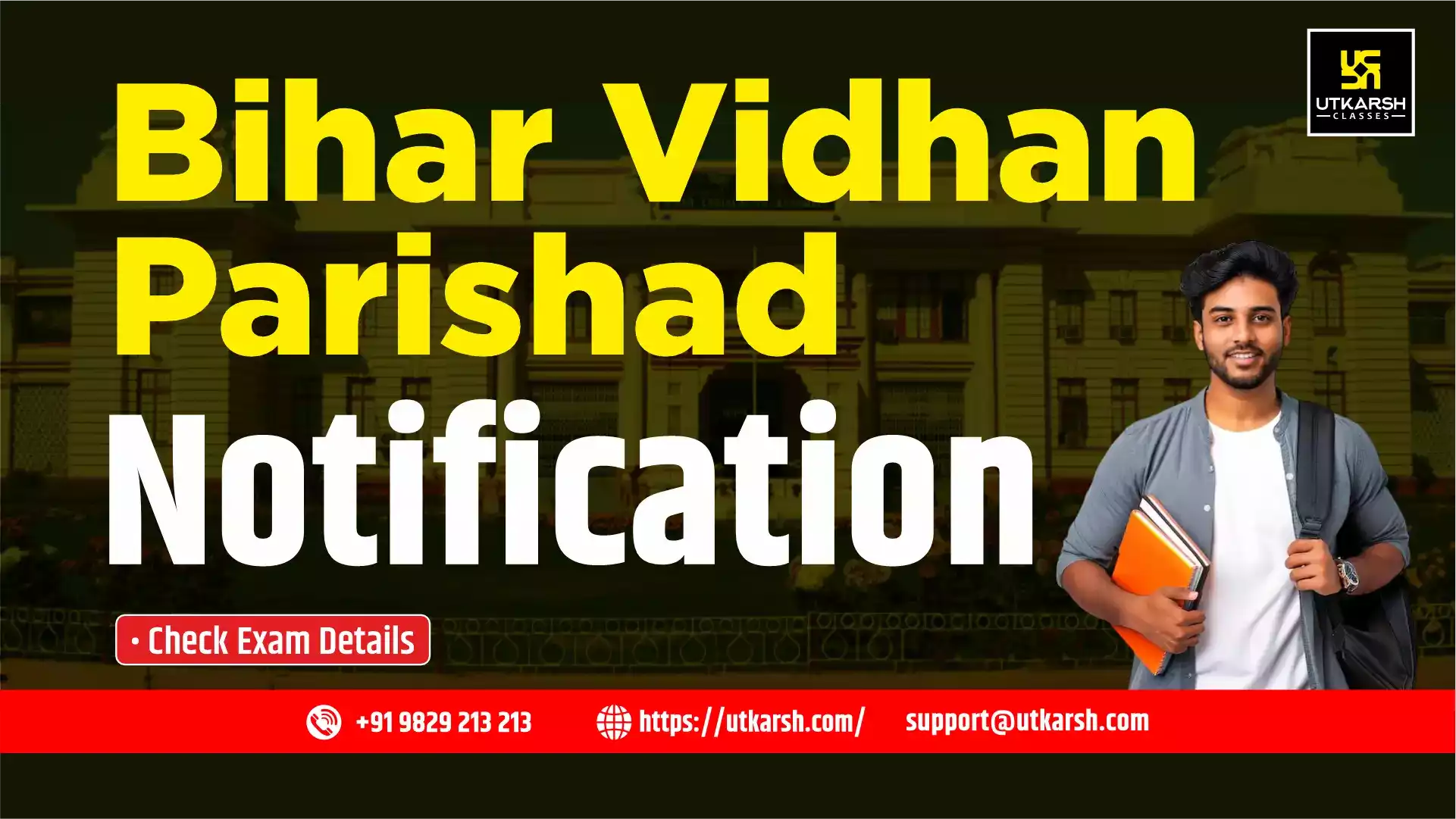 Bihar Vidhan Parishad Notification 2025: Check Exam Details
