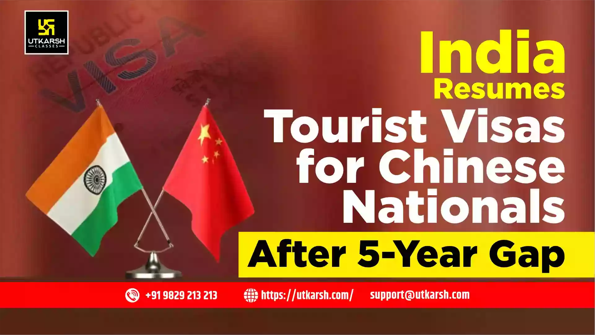 India Resumes Tourist Visas for Chinese Nationals After 5-Year Gap