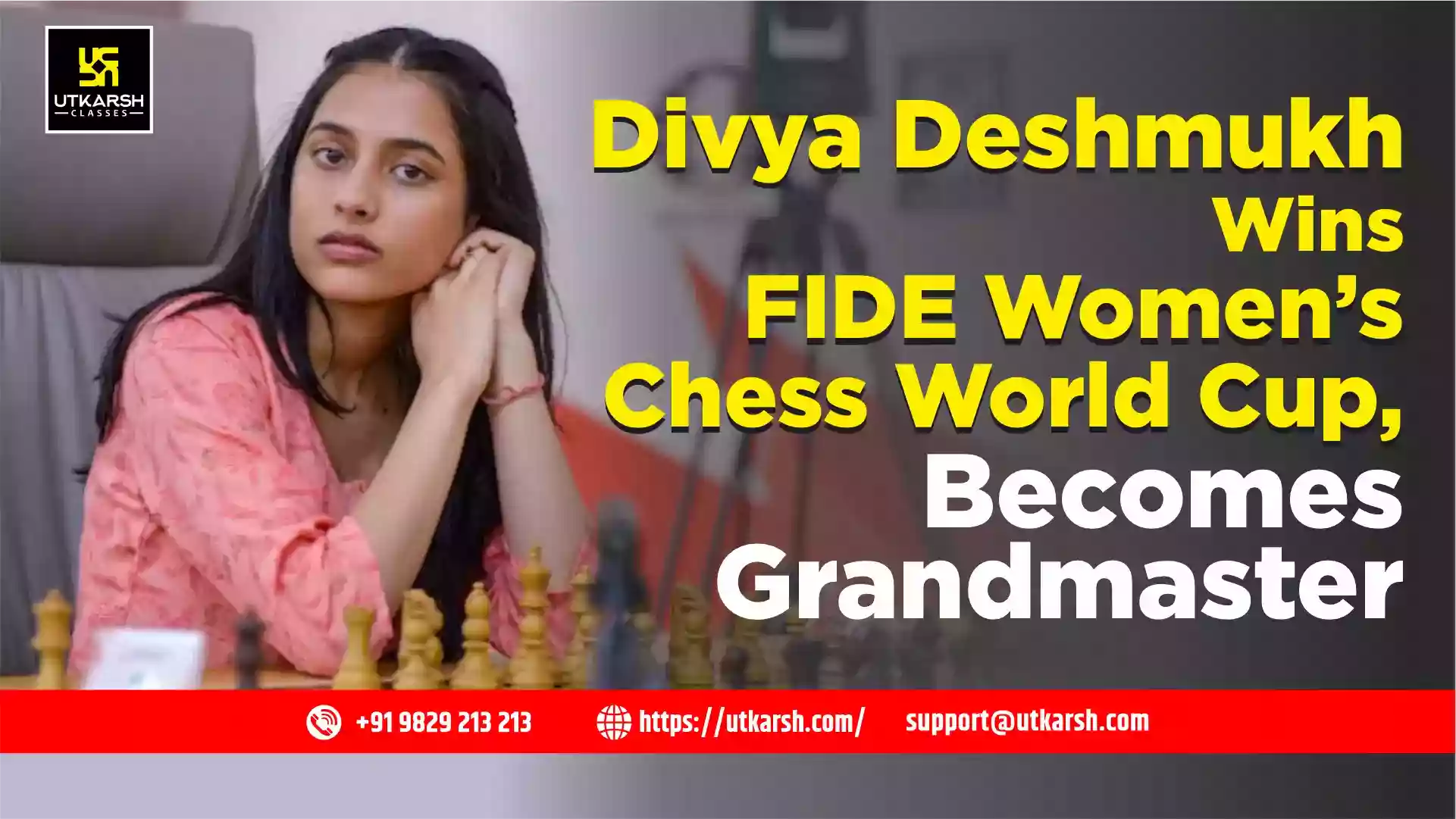 Divya Deshmukh Wins FIDE Women’s Chess World Cup, Becomes Grandmaster