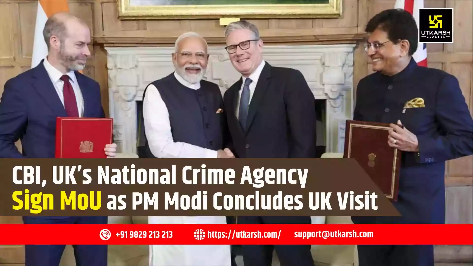 CBI, UK’s National Crime Agency Sign MoU as PM Modi Concludes UK Visit