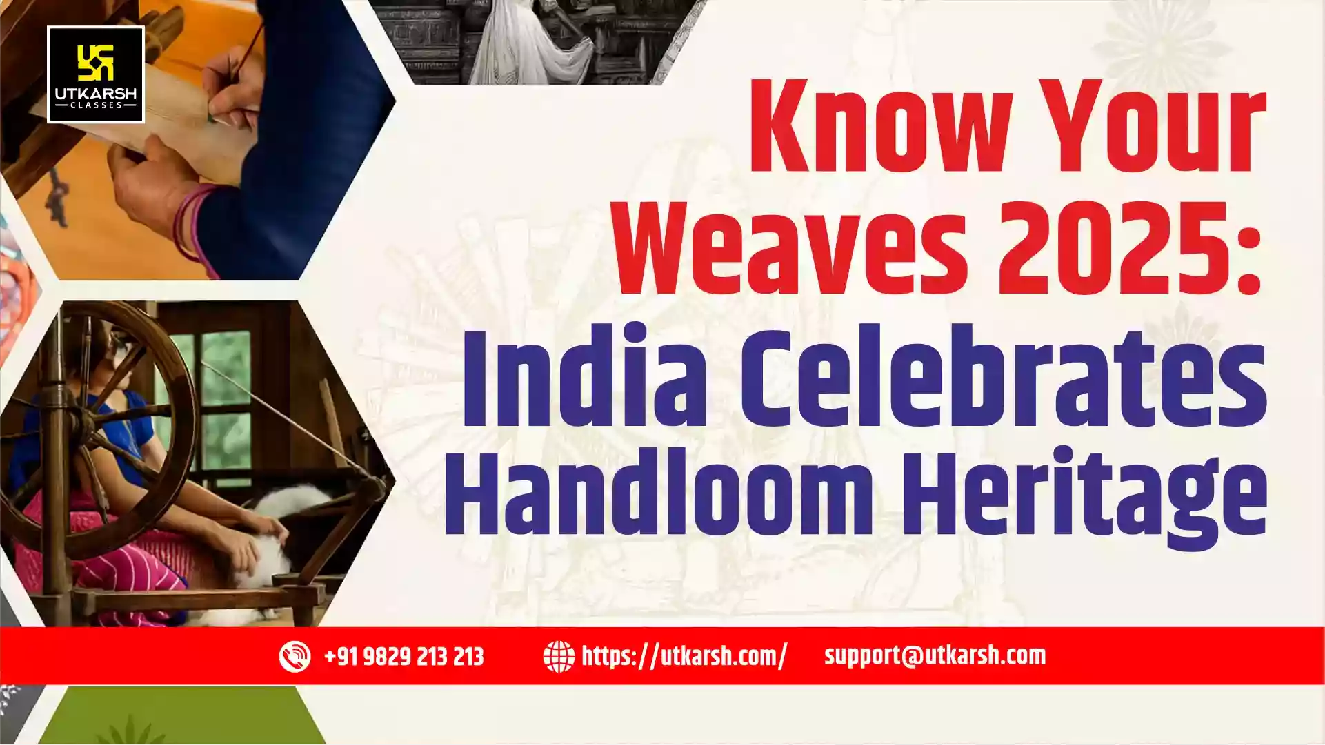 Know Your Weaves Campaign 2025 Launched Ahead of National Handloom Day