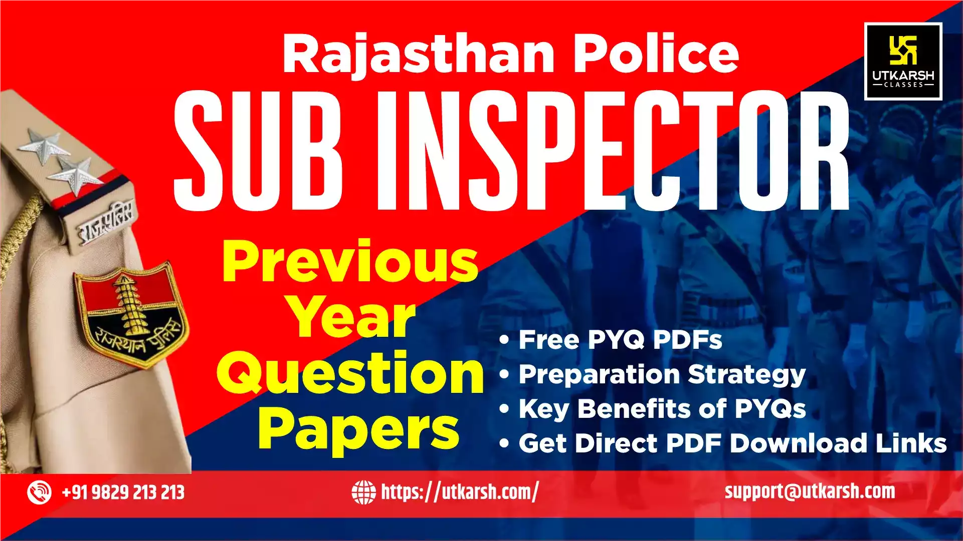 Rajasthan SI Previous Year Papers: Get RPSC SI PYQ PDFs
