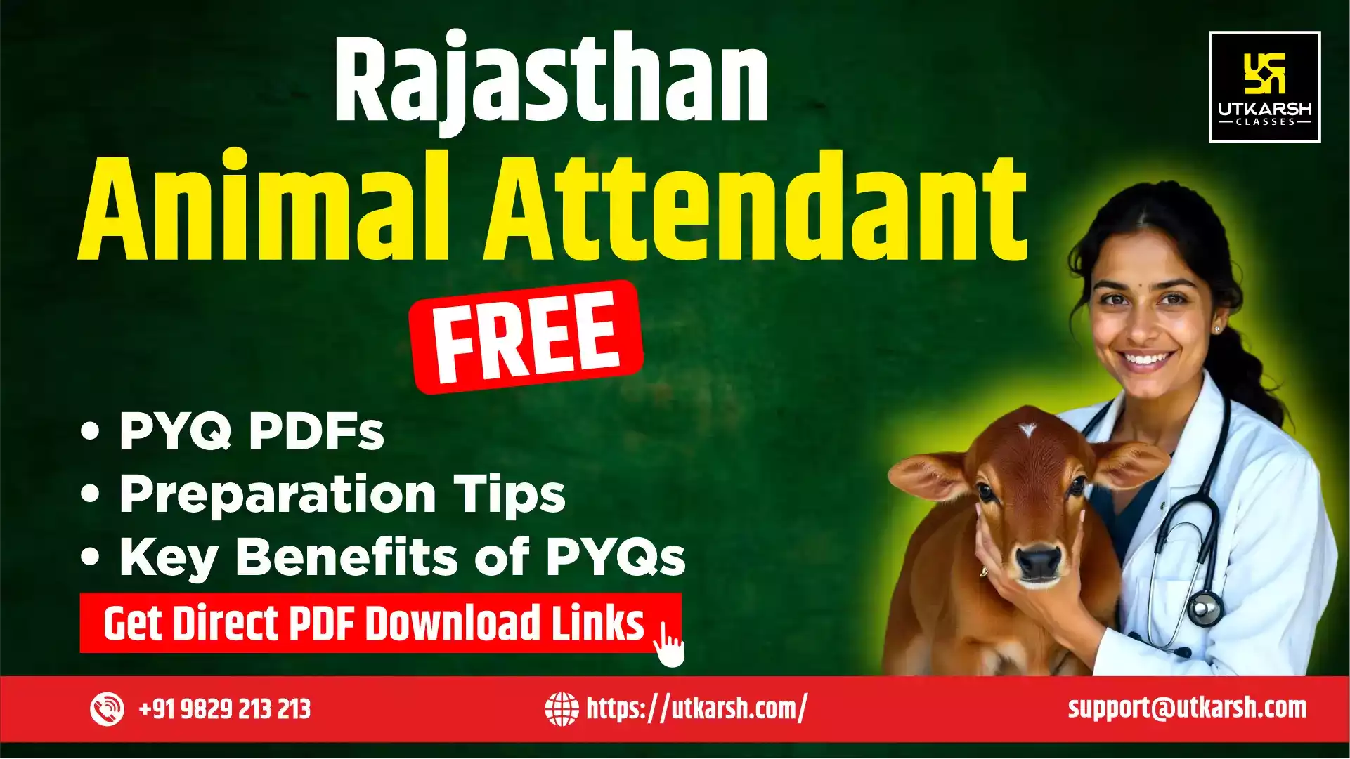 Rajasthan Animal Attendant Previous Year Papers: Download Free PYQ PDFs