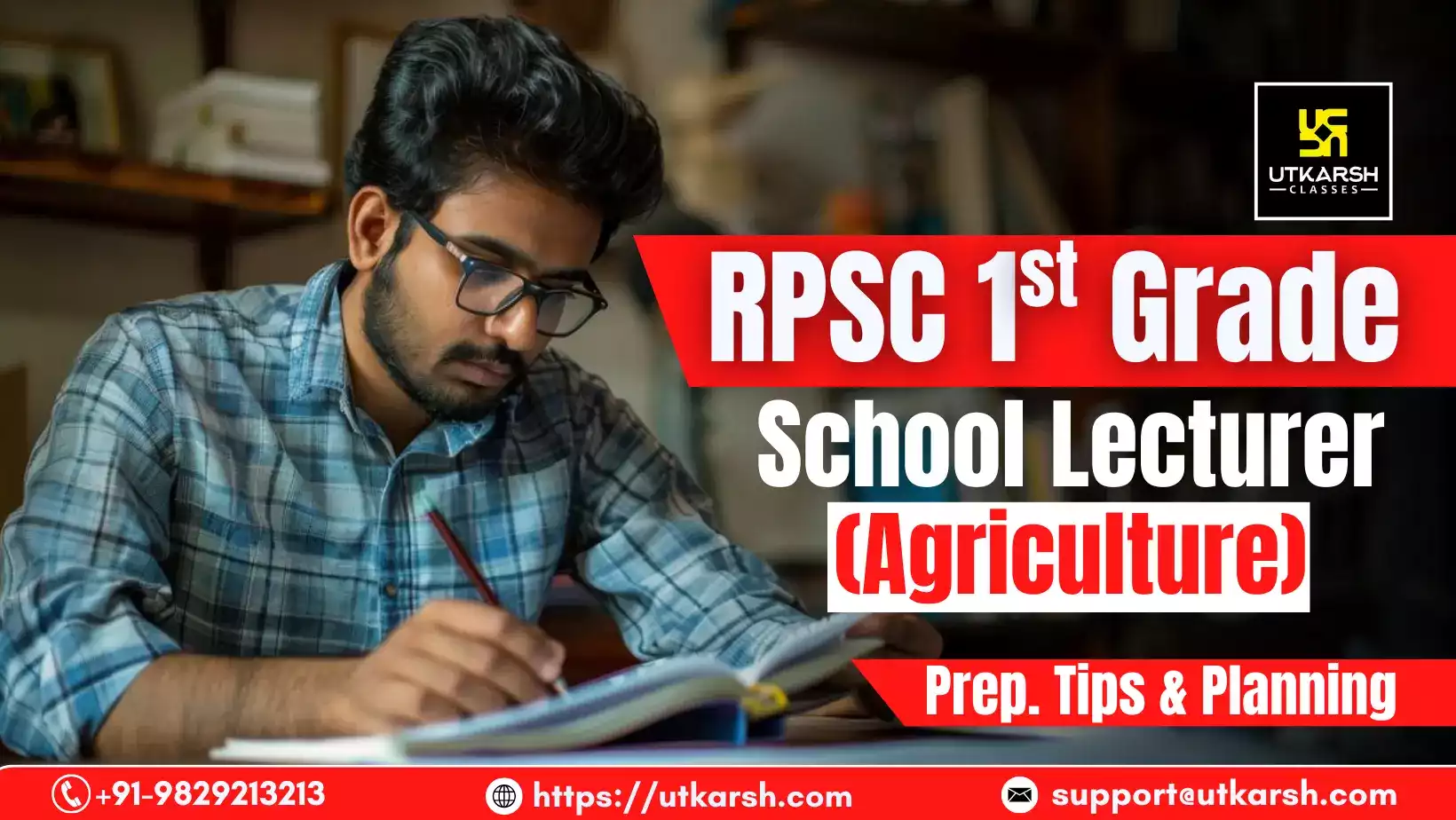 RPSC 1st Grade School Lecturer (Agriculture) Exam Preparation Guide
