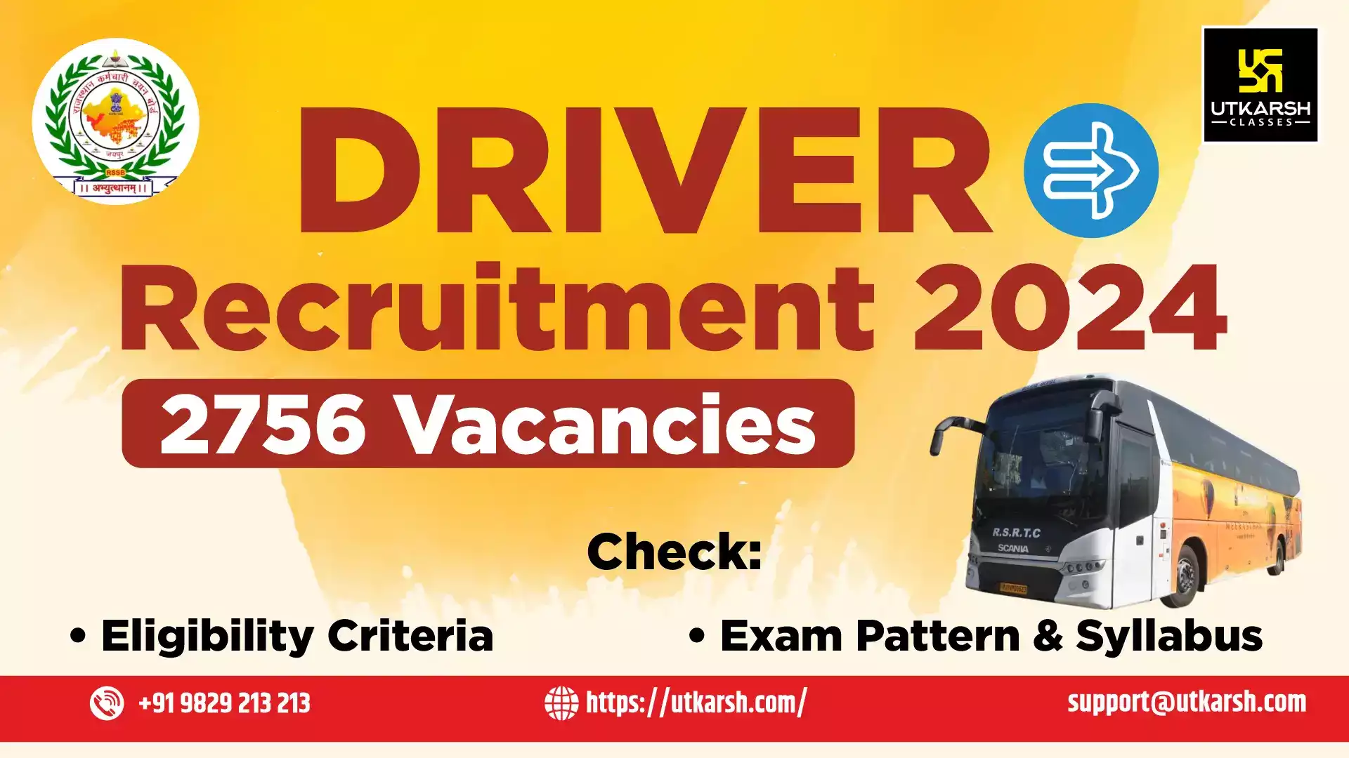 RSSB Driver Recruitment 2024 - 2756 Vacancies