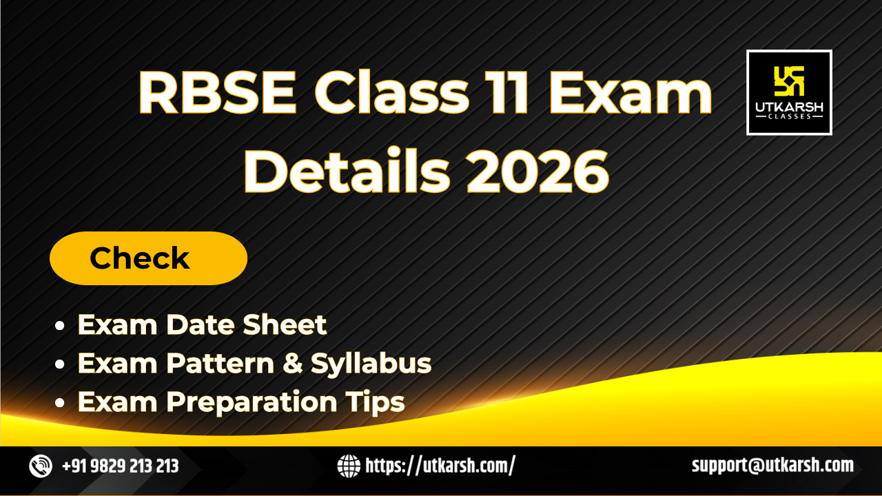 RBSE Class 11 Exam 2025-26 Details: Check Stream-wise Subjects & Syllabus