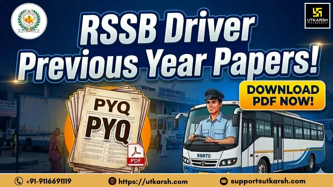 Download RSSB Driver Previous Year Papers PDF: RSSB Driver PYQ Benefits