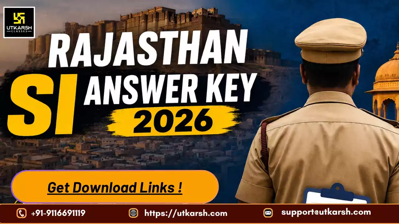 Rajasthan SI Answer Key 2026 (Out): Question Paper & Answer Key PDF