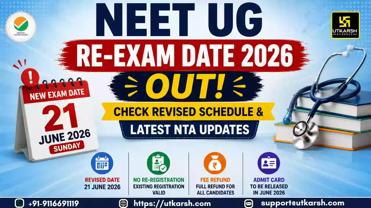 नीट यूजी पुनर्परीक्षा तिथि 2026 जारी, संशोधित कार्यक्रम एवं एनटीए के अपडेट देखें