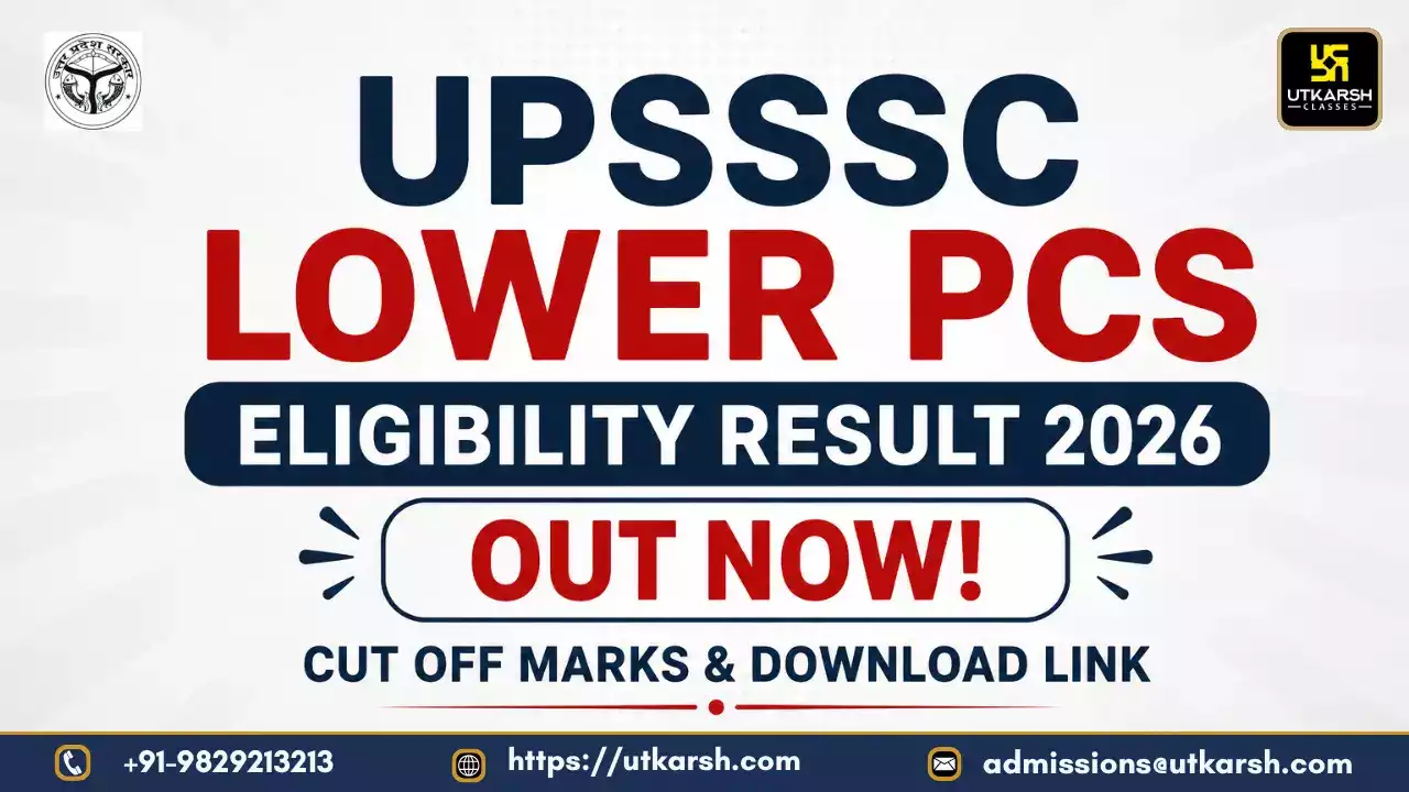 UPSSSC Lower PCS Eligibility Result 2026 Out: Cut Off Marks, Download Link