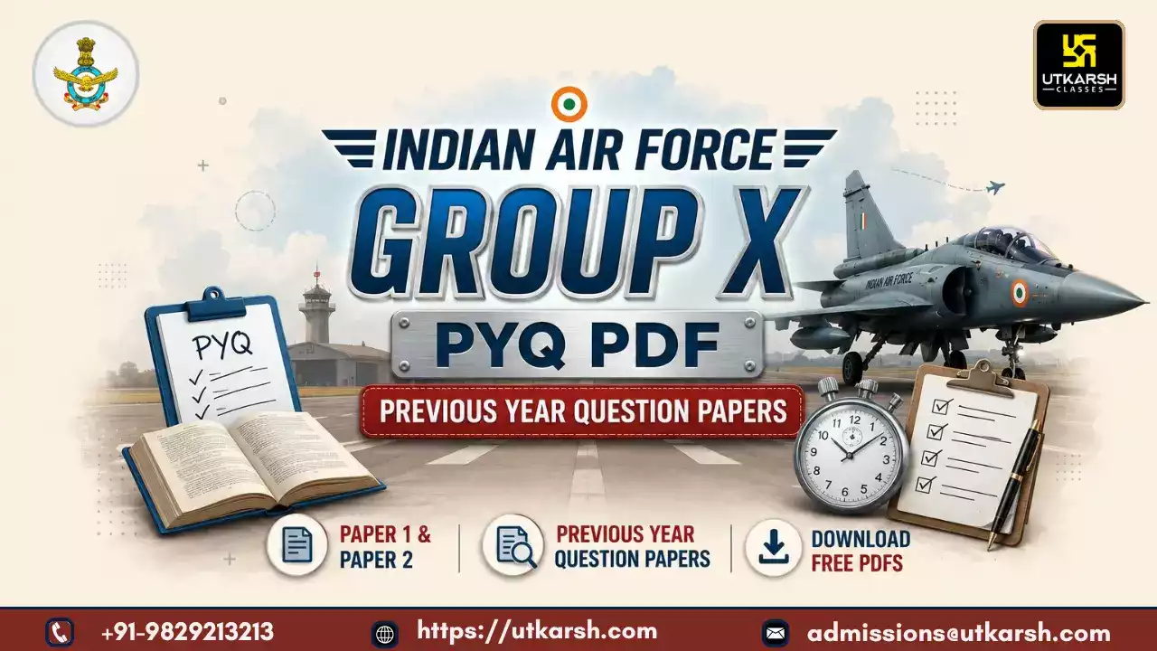 Air Force Group X Previous Year Paper (PYQ): Download Free PDF with Answers