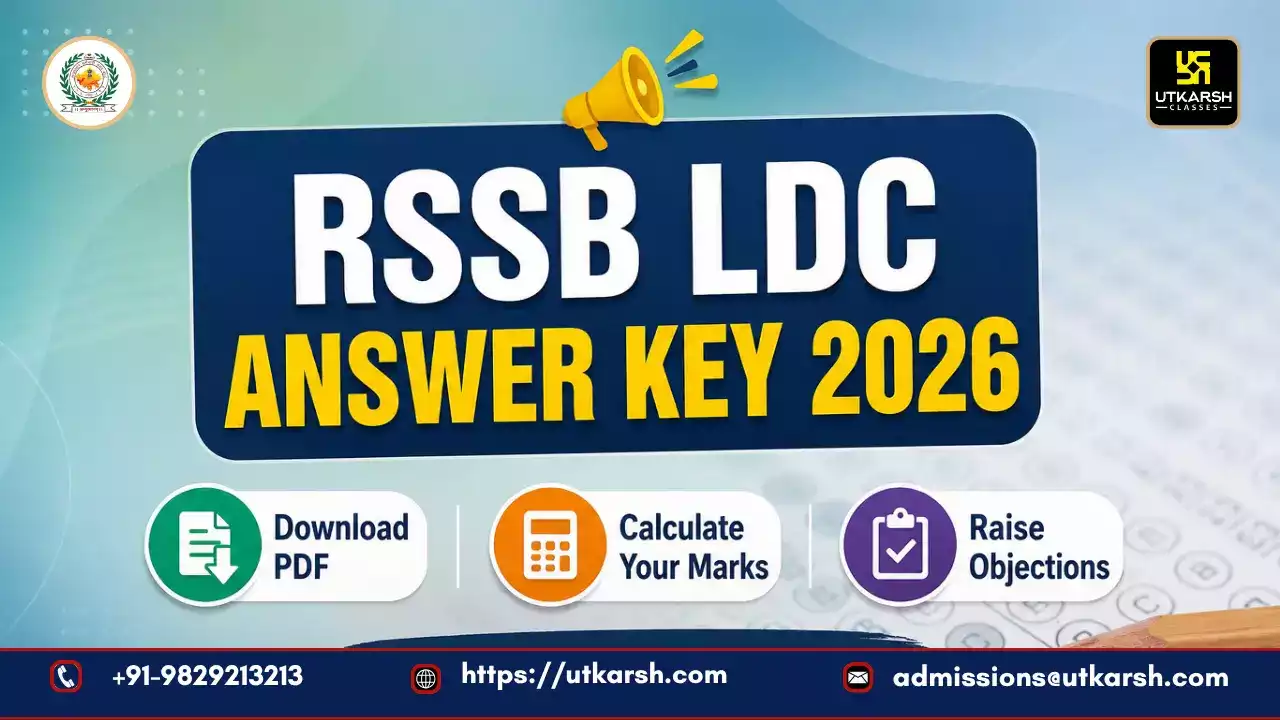 RSSB LDC Answer Key 2026: Calculate Marks, Download PDF & Raise Objections