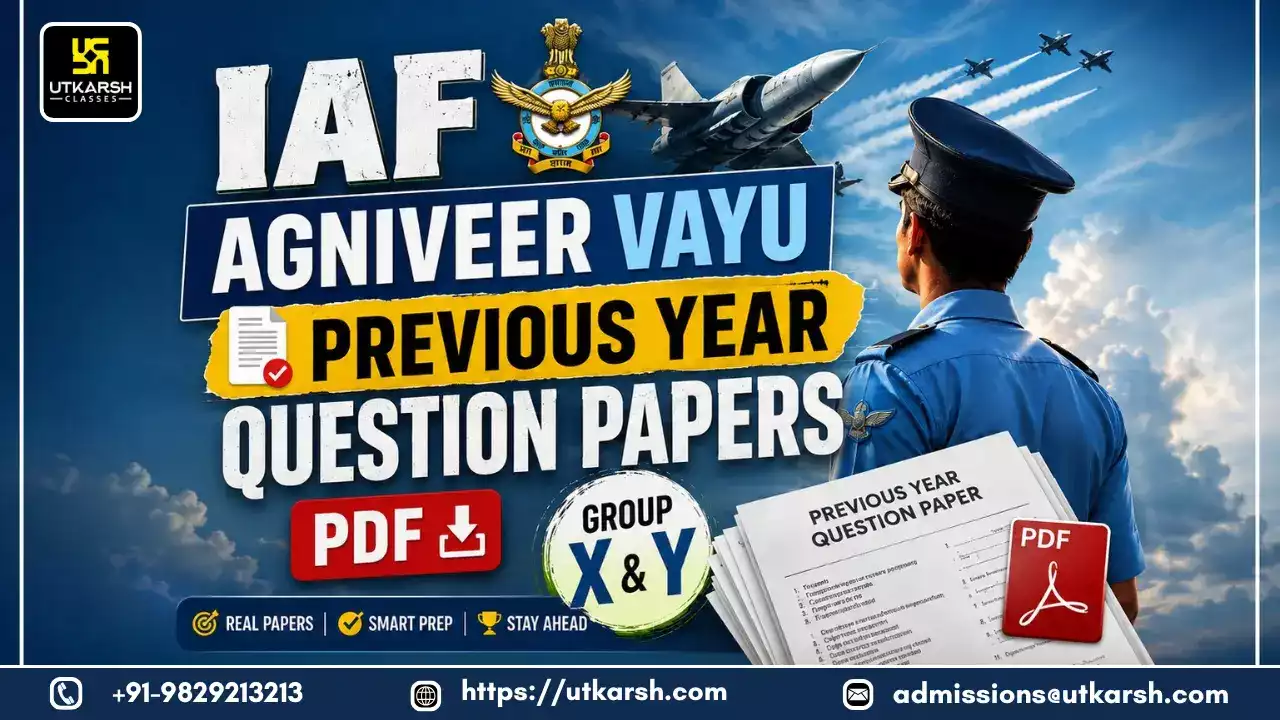 Indian Air Force Agniveer Vayu Previous Year Question Papers PDF (Group X & Y)
