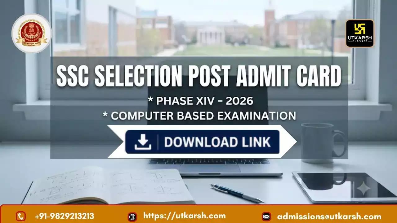 SSC Selection Post Phase 14 Admit Card 2026 Out: Check Exam Date