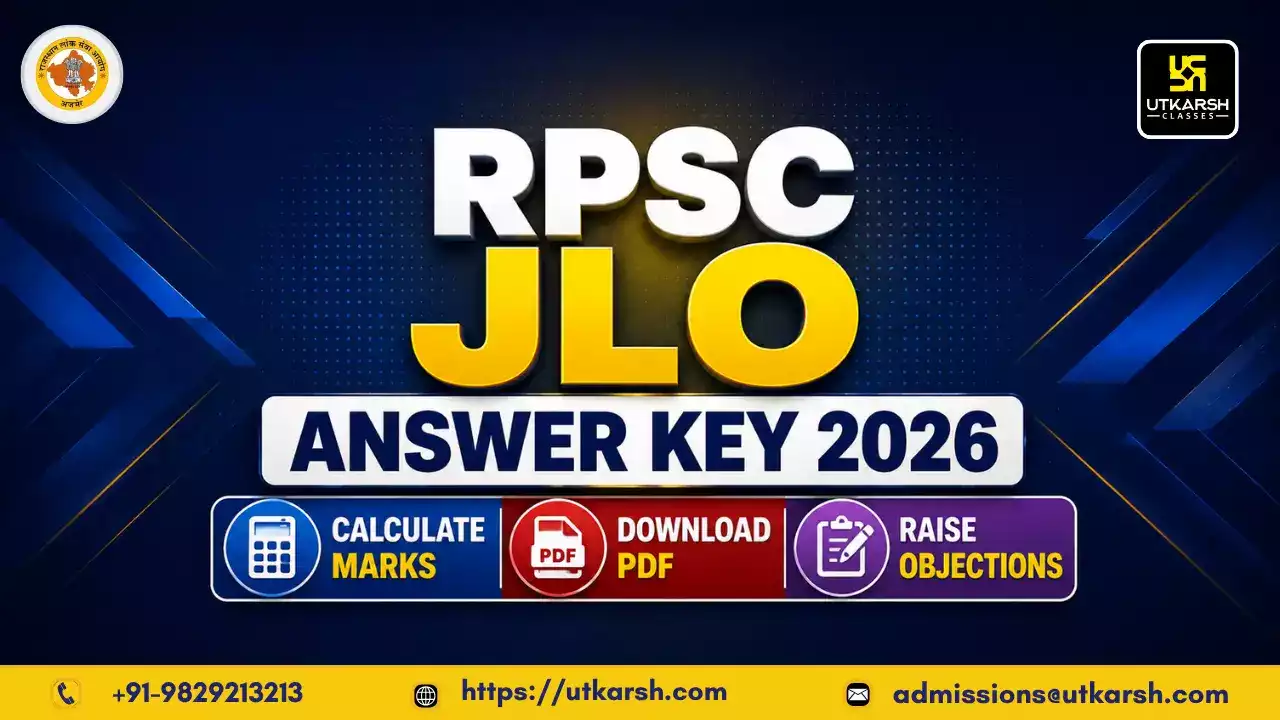 RPSC JLO Answer Key 2026: Calculate Marks, Download PDF & Raise Objections