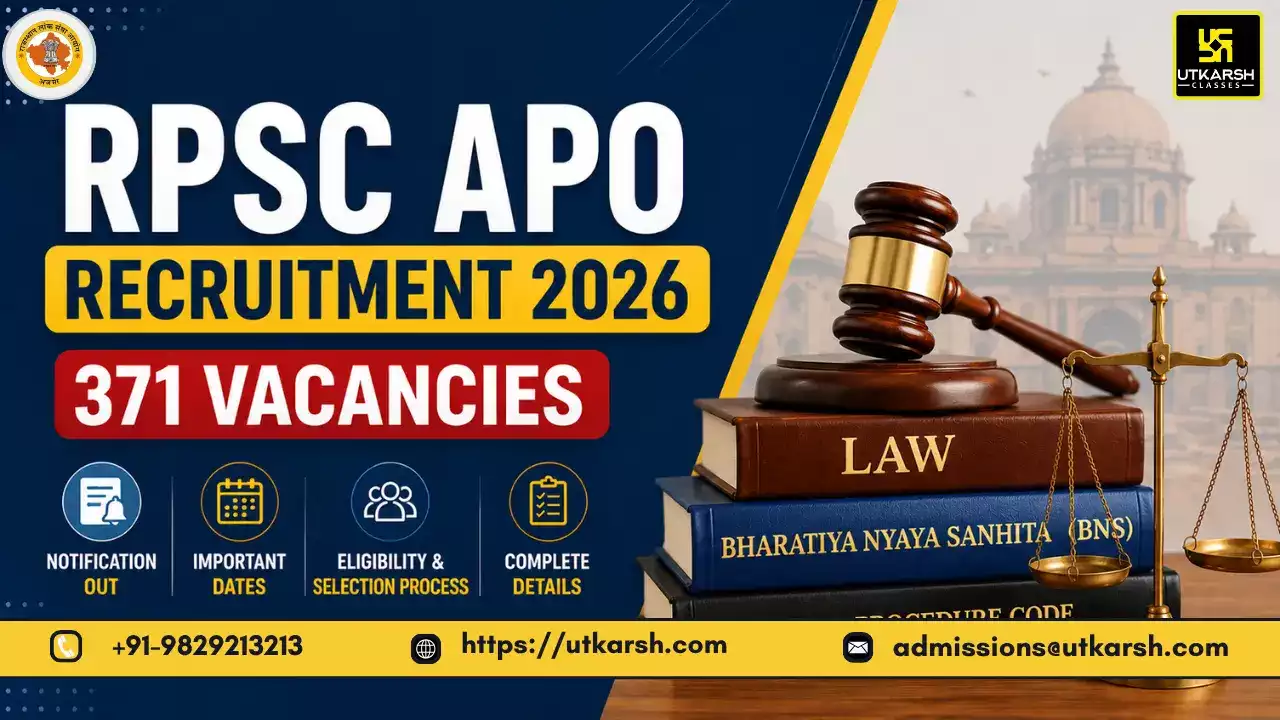 RPSC APO Recruitment 2026 Notification Out for 371 Vacancies; Check Details