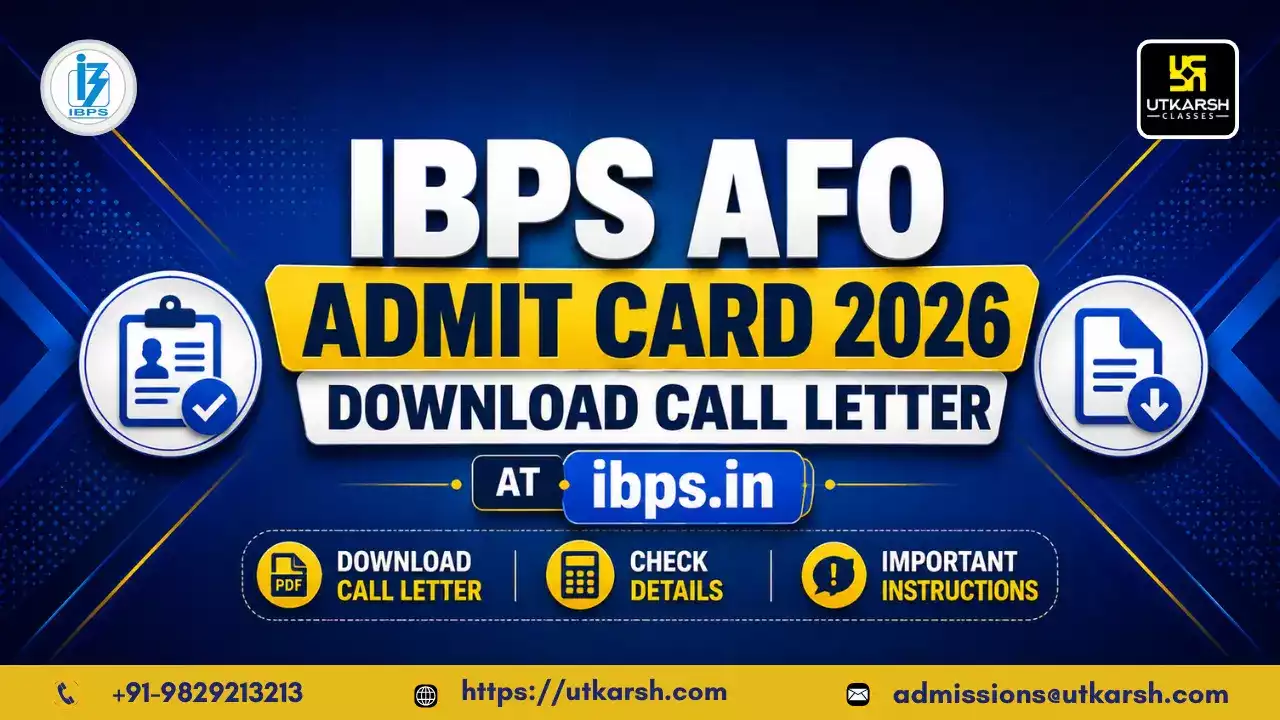 IBPS AFO Admit Card 2026 Released: Download Your Call Letter From ibps.in