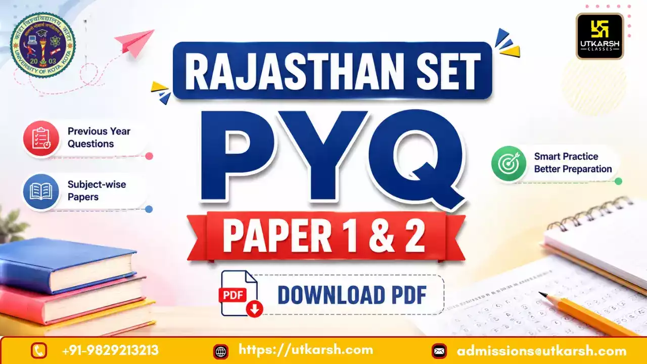 Rajasthan SET Previous Year Paper PDF: Download Paper 1 & 2 PYQs with Solutions