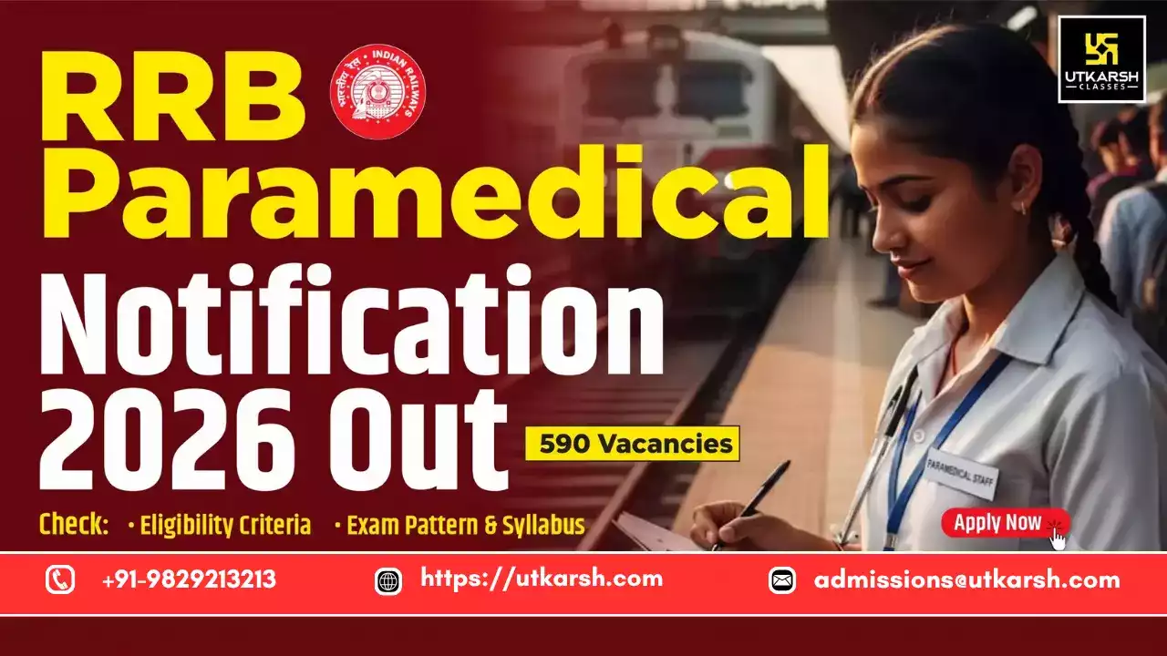 RRB Paramedical Notification 2026: 590 Vacancies Announced; Apply Online