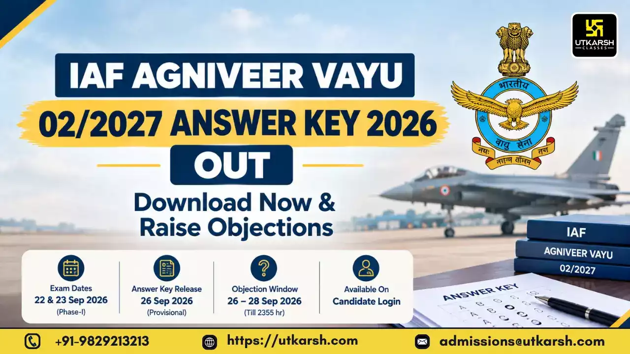 IAF Agniveer Vayu 02/2027 Answer Key 2026 Out: Download Now & Raise Objections
