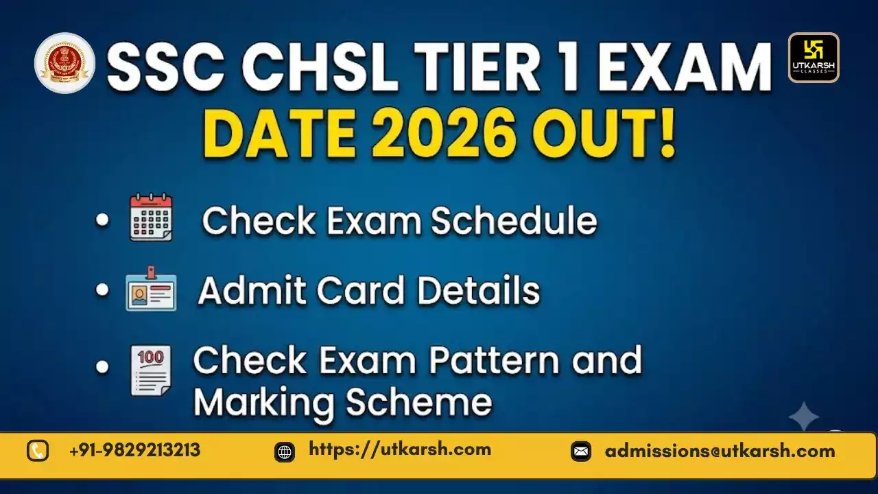 SSC CHSL Exam Date 2026 (Out) For Tier 1: Get Admit Card Details