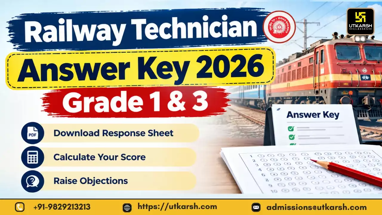RRB Technician Answer Key 2026: Response Sheet PDF & Objection Link
