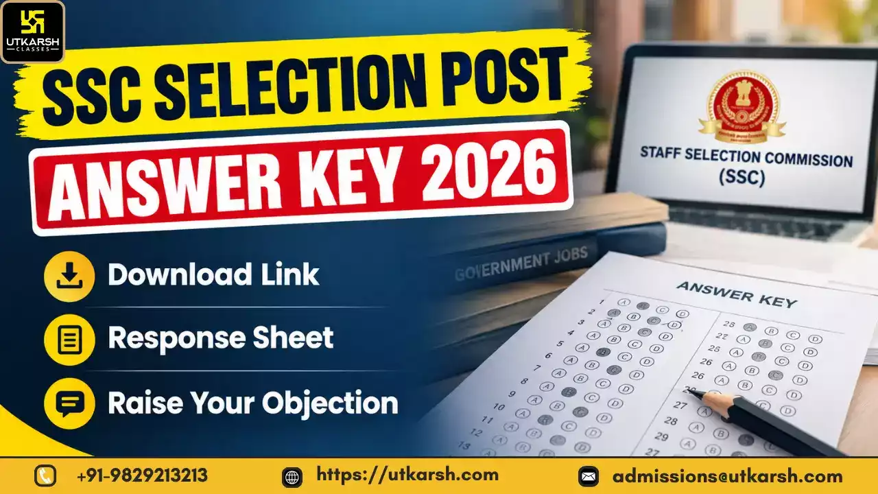 SSC Selection Post Answer Key 2026 @ssc.gov.in: Raise Objections